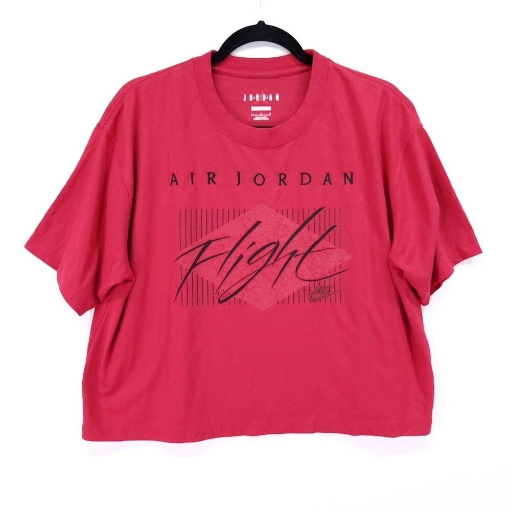 Nike Jordan Essential Boxy T-Shirt Women’s Size Large Loose Fit Embroider Logo